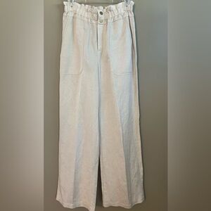 I.N.C. International Concepts Metallic Paperbag-Waist Pants